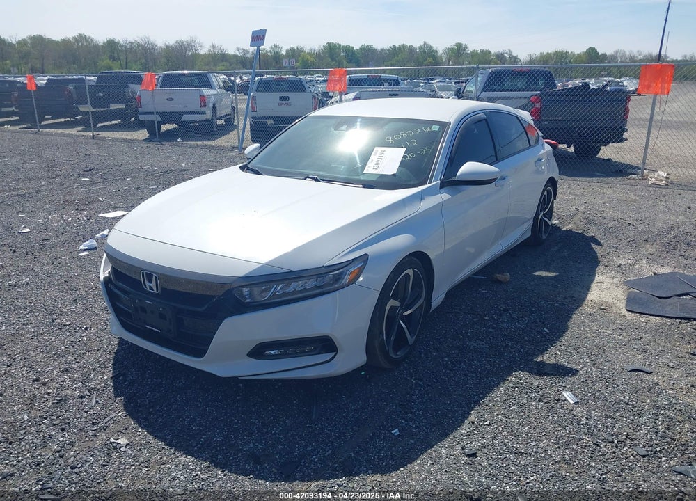 2019 HONDA ACCORD SPORT VIN: 1HGCV1F34KA101711