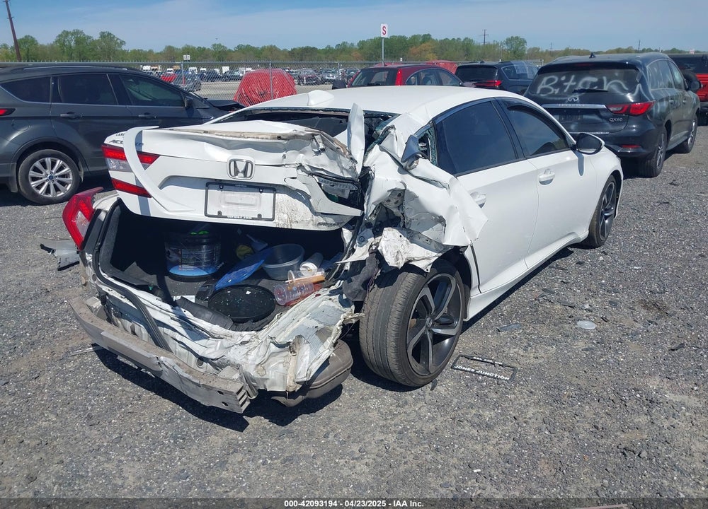 2019 HONDA ACCORD SPORT VIN: 1HGCV1F34KA101711