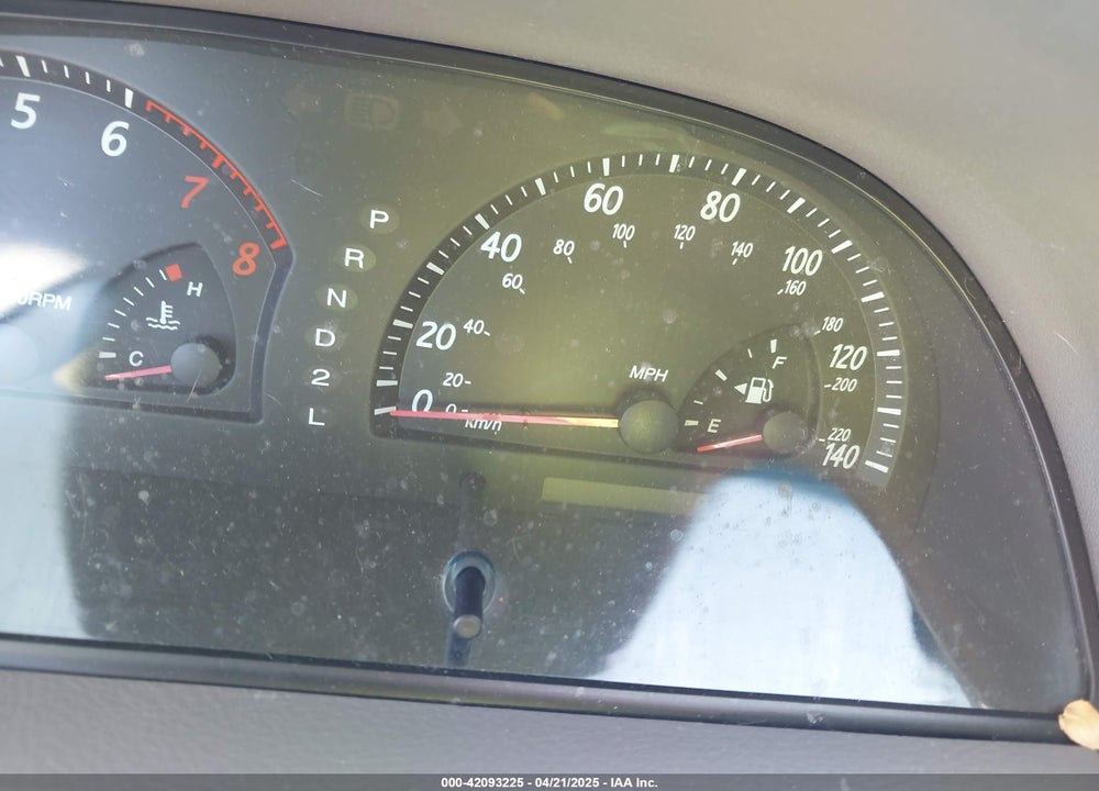 2003 TOYOTA CAMRY XLE V6 VIN: 4T1BF30K83U542076