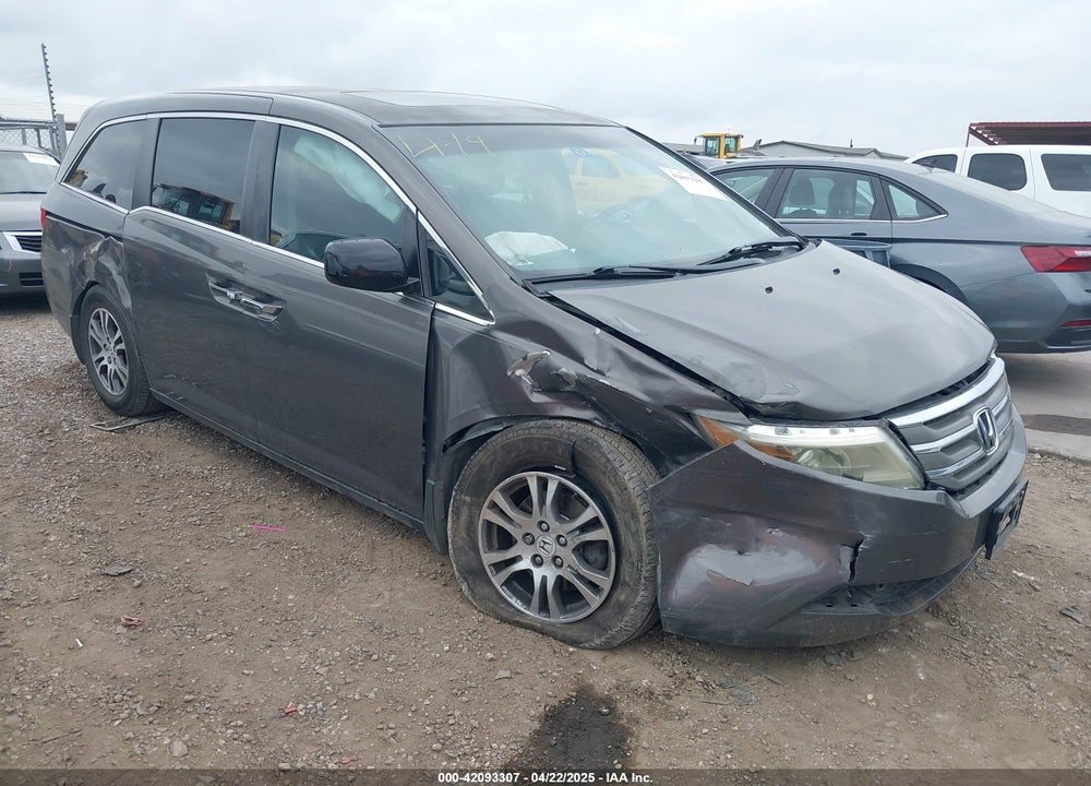 2011 HONDA ODYSSEY EX-L VIN: 5FNRL5H68BB079166