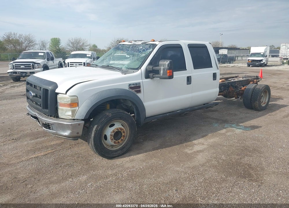 2008 FORD F-550 CHASSIS LARIAT/XL/XLT VIN: 1FDAW56R08ED18197