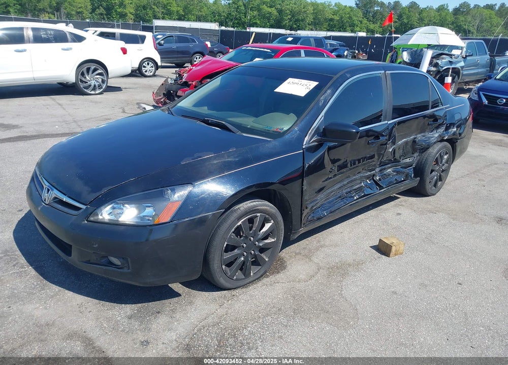 2007 HONDA ACCORD VIN: 1HGCM56367A007394