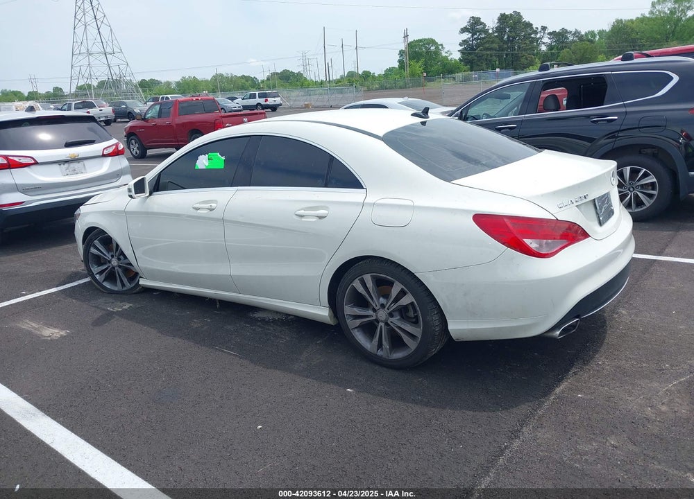 2016 MERCEDES-BENZ CLA 250 VIN: WDDSJ4EB8GN349563