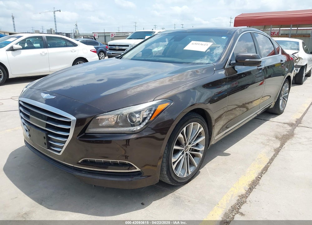 2015 HYUNDAI GENESIS VIN: KMHGN4JEXFU041878