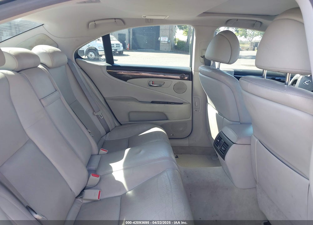 2012 LEXUS LS 460 VIN: JTHBL5EF9C5109265