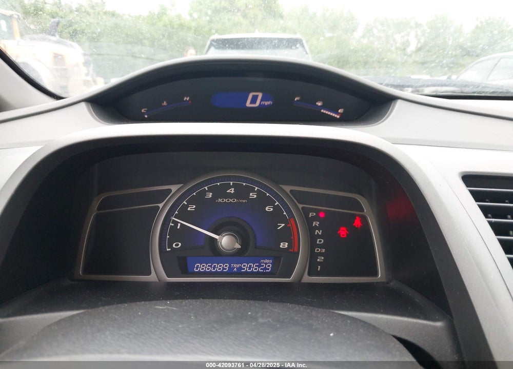 2009 HONDA CIVIC VIN: 19XFA16589E048799