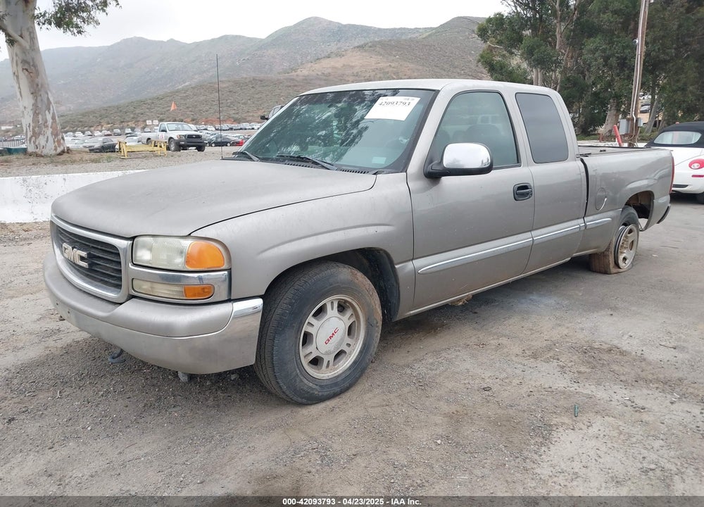 2001 GMC SIERRA 1500 SLE VIN: 2GTEC19V711120871