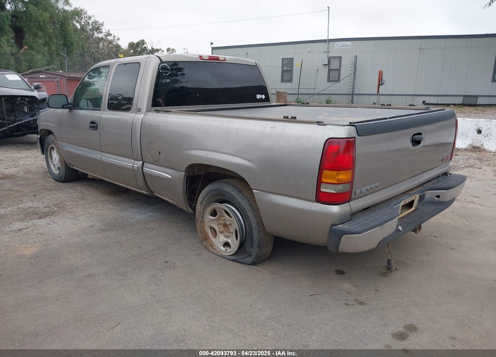2001 GMC SIERRA 1500 SLE VIN: 2GTEC19V711120871