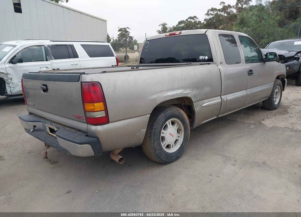 2001 GMC SIERRA 1500 SLE VIN: 2GTEC19V711120871