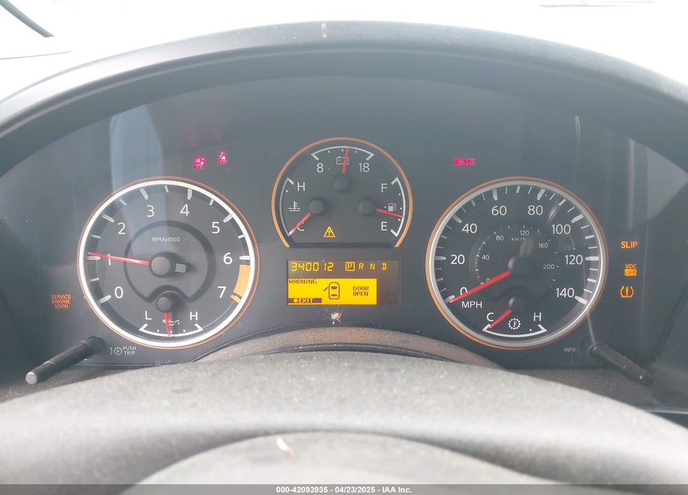 2010 NISSAN TITAN SE VIN: 1N6BA0ED1AN322312