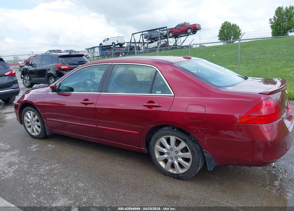 2006 HONDA ACCORD 3.0 EX VIN: 1HGCM66596A052786