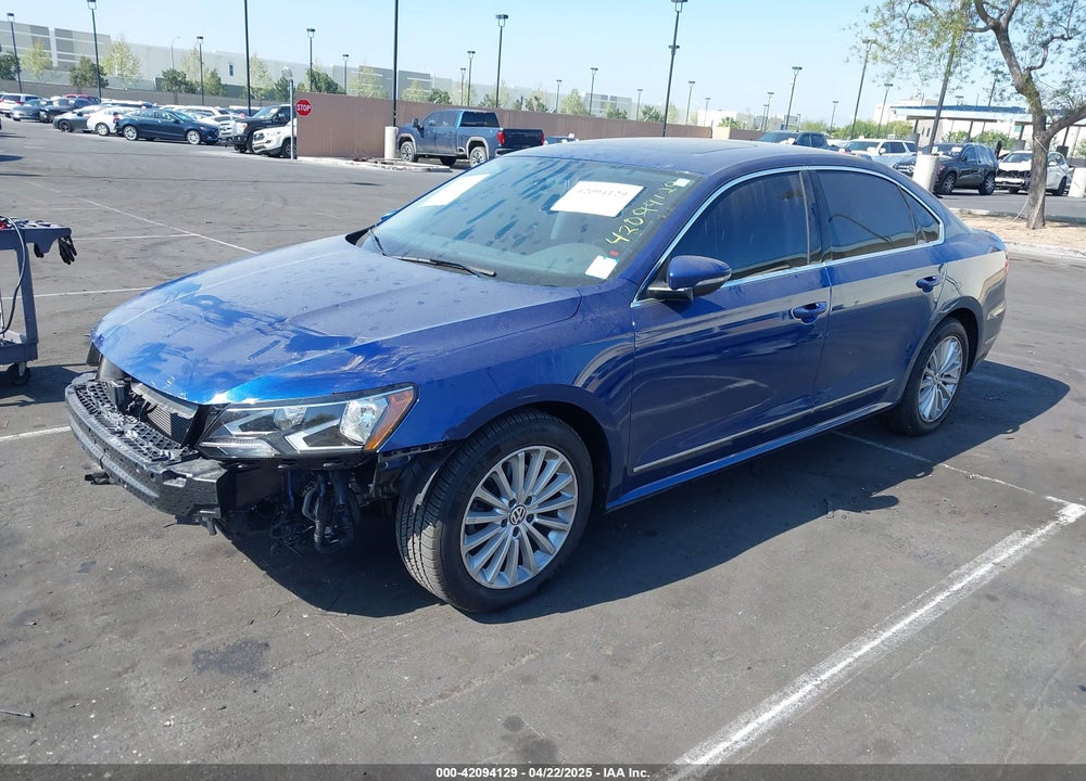 2016 VOLKSWAGEN PASSAT VIN: 1VWBT7A31GC053491