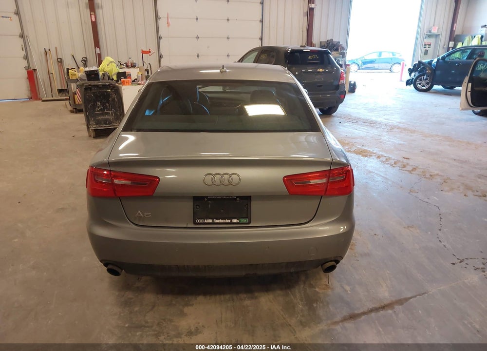 2014 AUDI A6 2.0T PREMIUM VIN: WAUGFAFCXEN085327