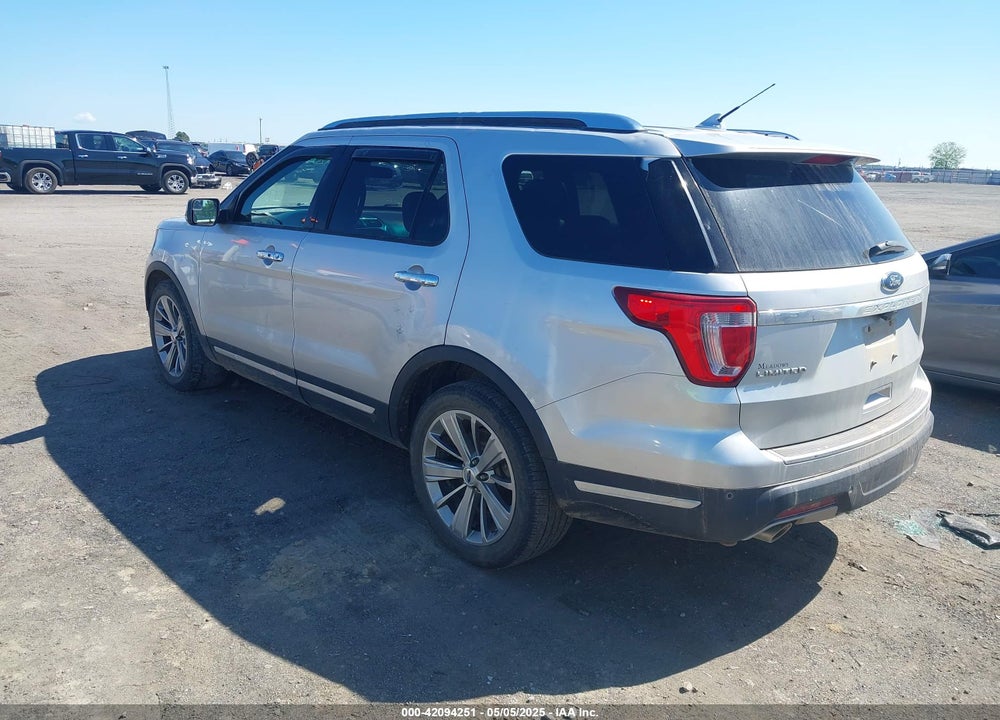 2018 FORD EXPLORER VIN: 1FM5K7F8XJGA70549