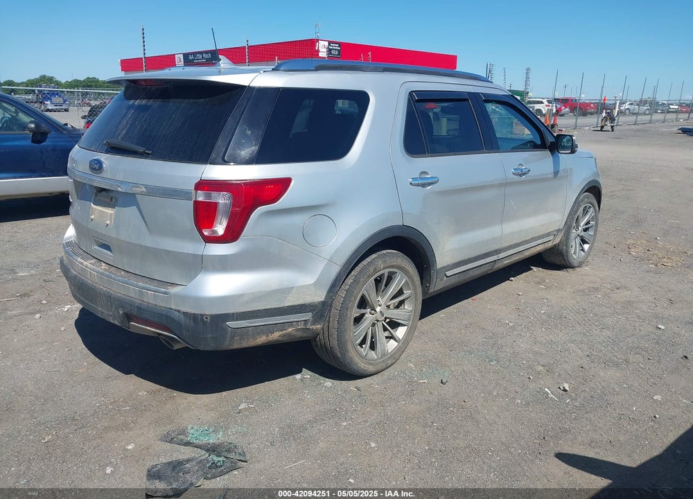 2018 FORD EXPLORER VIN: 1FM5K7F8XJGA70549