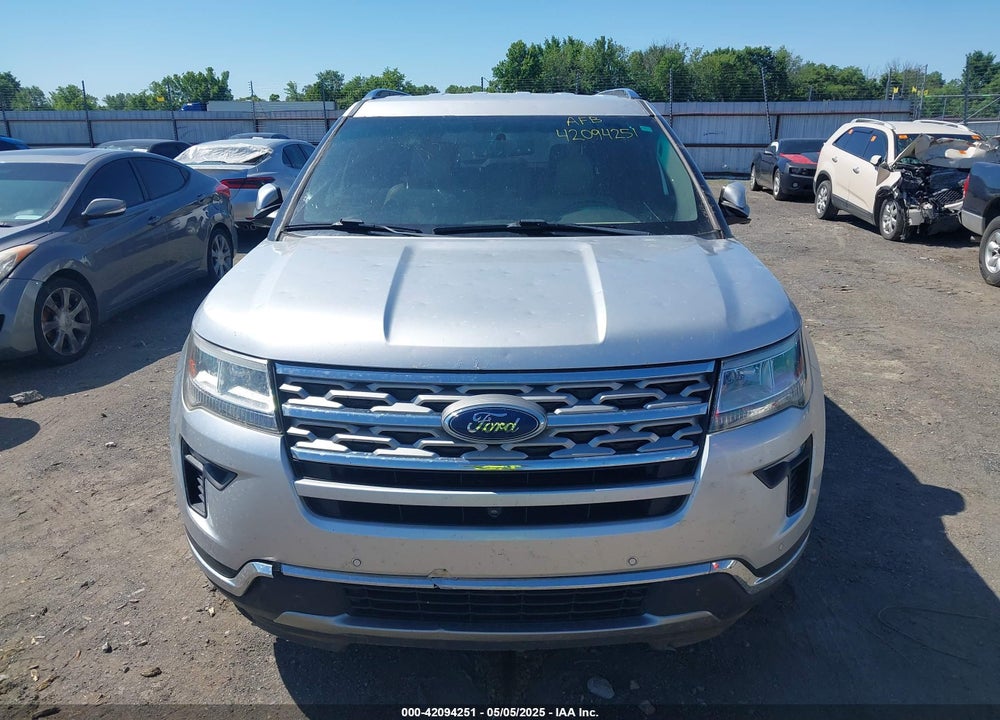 2018 FORD EXPLORER VIN: 1FM5K7F8XJGA70549