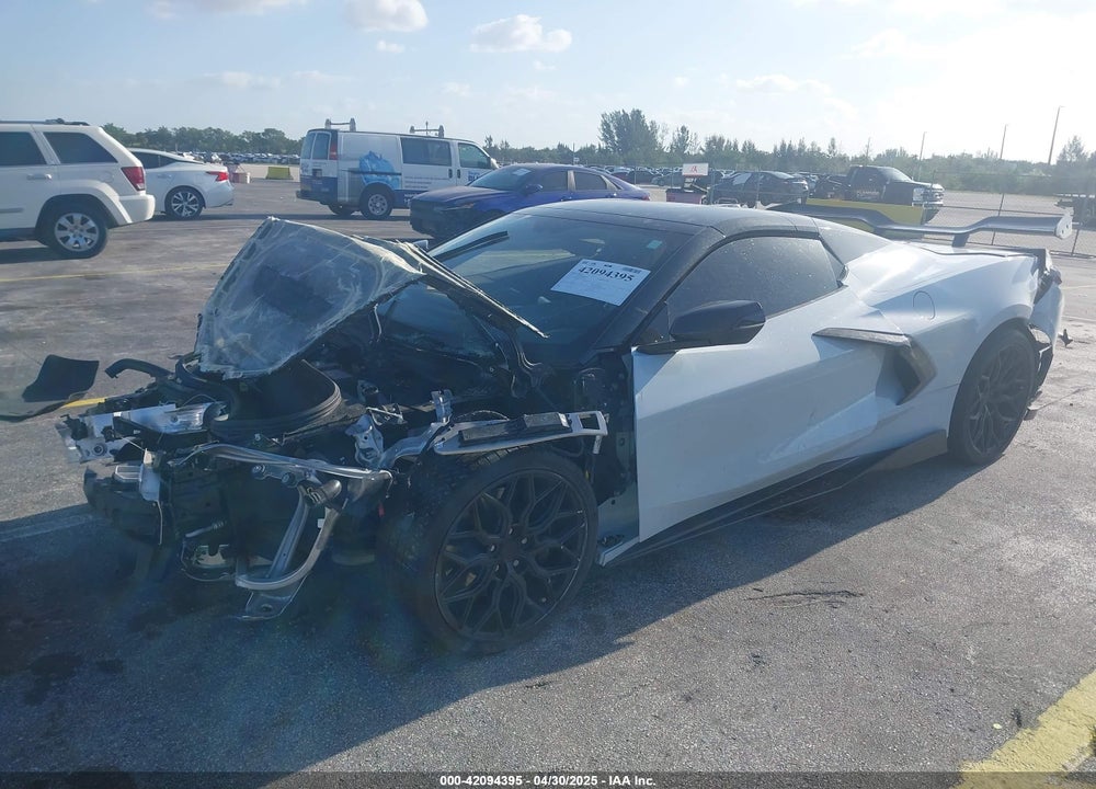 2021 CHEVROLET CORVETTE STINGRAY VIN: 1G1YB3D44M5107033