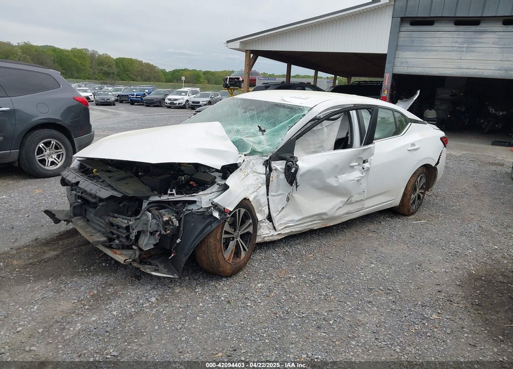 2022 NISSAN SENTRA VIN: 3N1AB8CV7NY221664