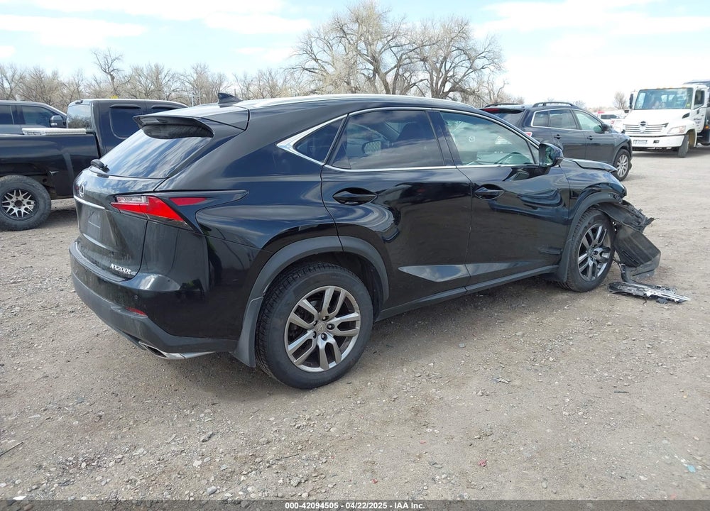 2016 LEXUS NX 200T VIN: JTJBARBZ2G2061724