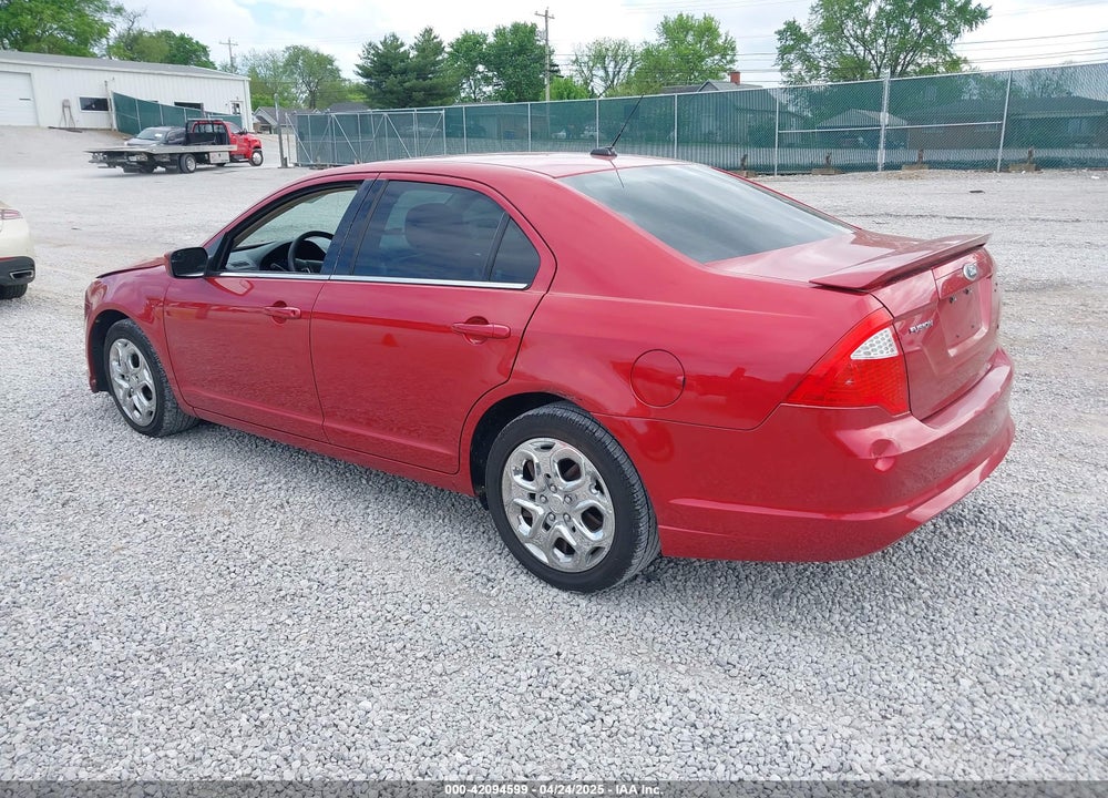 2011 FORD FUSION VIN: 3FAHP0HA0BR208934