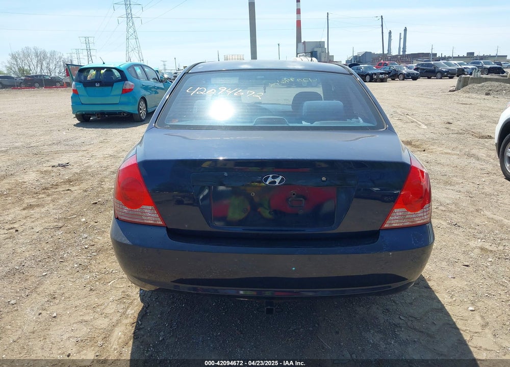 2005 HYUNDAI ELANTRA GLS/GT VIN: KMHDN46D35U134775