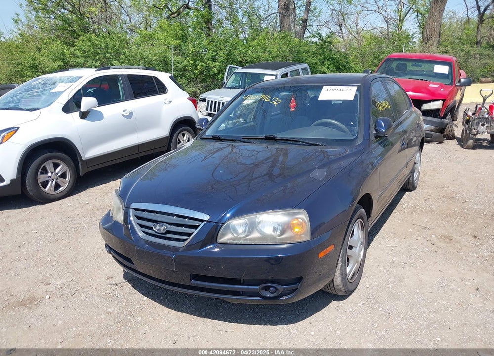 2005 HYUNDAI ELANTRA GLS/GT VIN: KMHDN46D35U134775