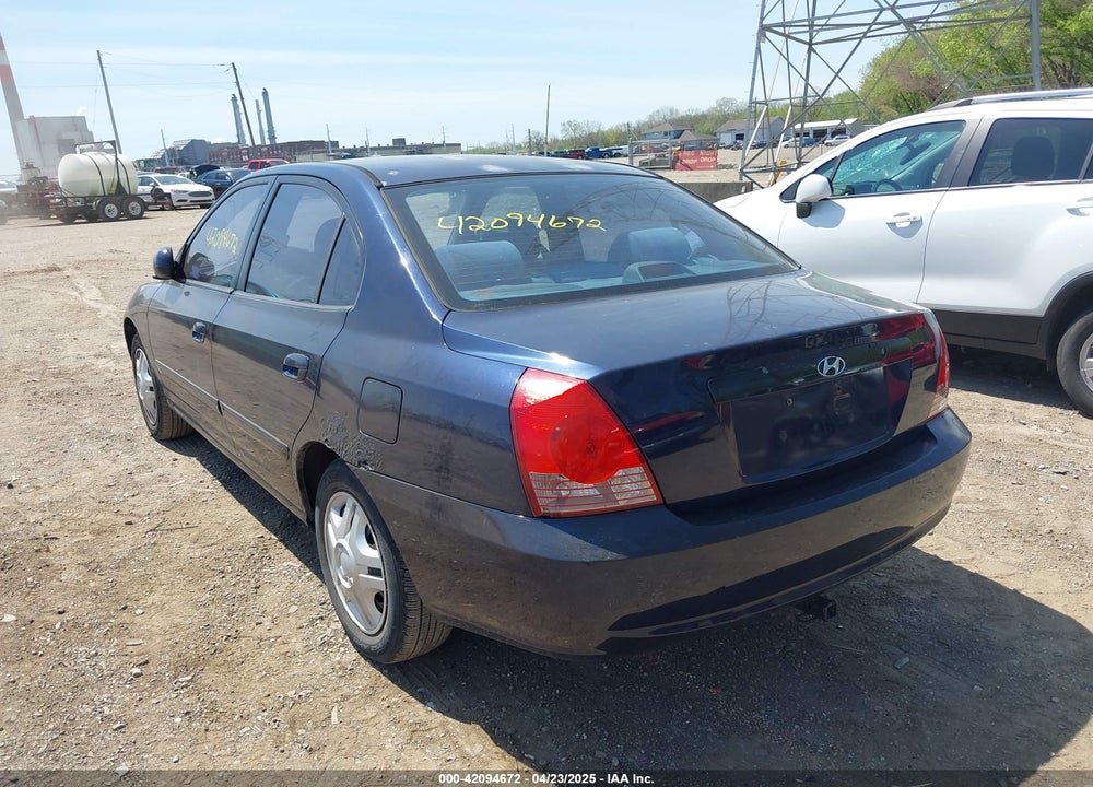 2005 HYUNDAI ELANTRA GLS/GT VIN: KMHDN46D35U134775