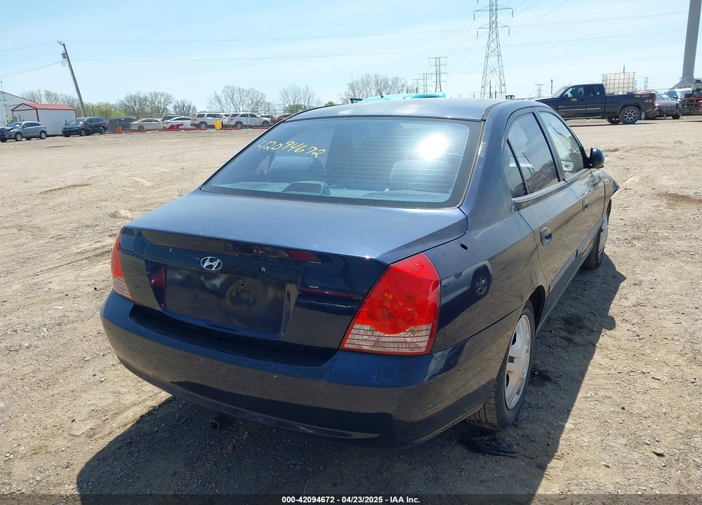 2005 HYUNDAI ELANTRA GLS/GT VIN: KMHDN46D35U134775