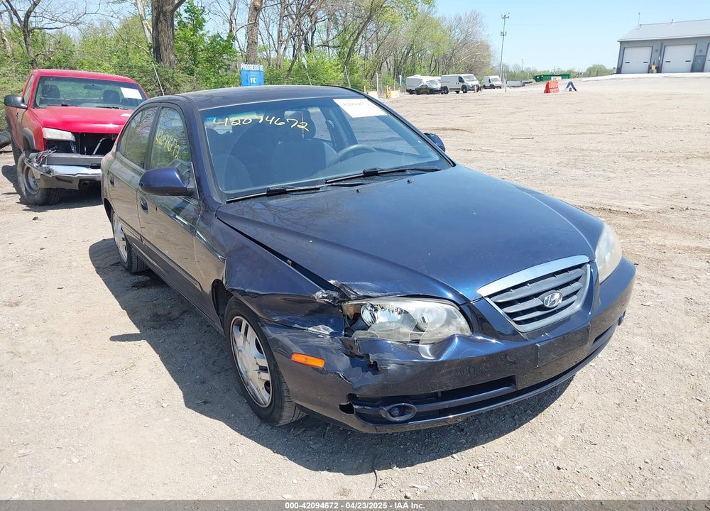 2005 HYUNDAI ELANTRA GLS/GT VIN: KMHDN46D35U134775
