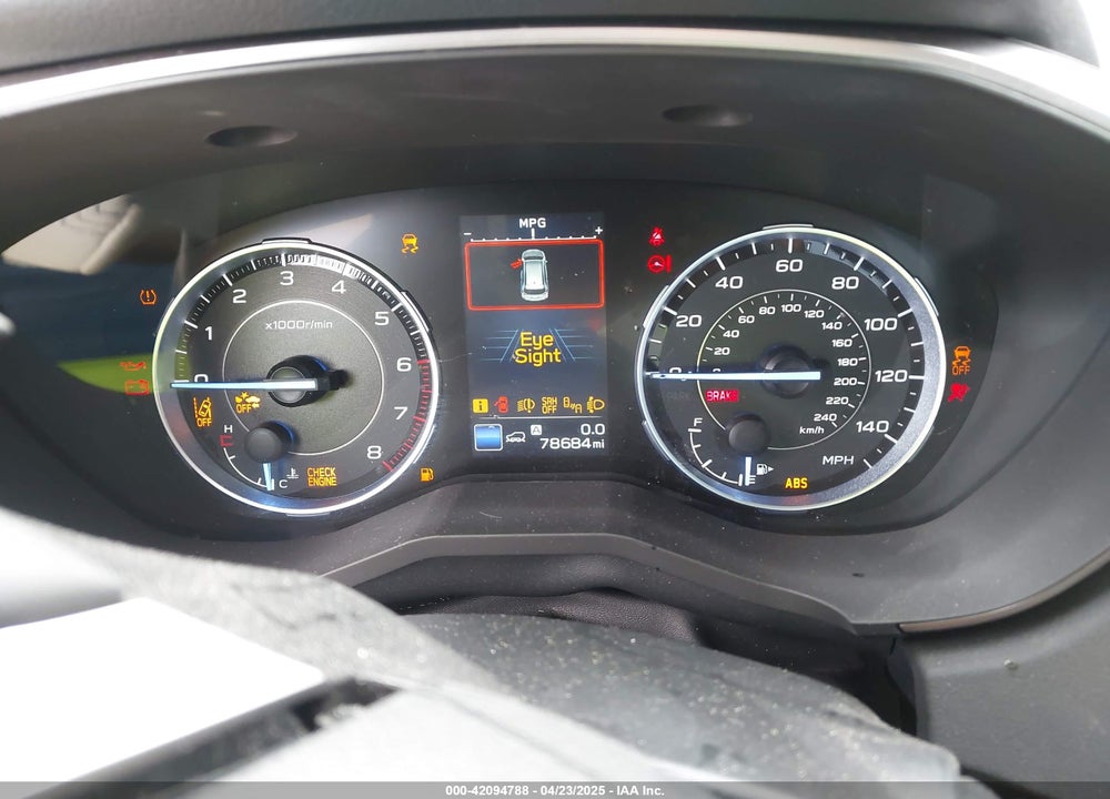 2020 SUBARU ASCENT TOURING VIN: 4S4WMARD9L3423250