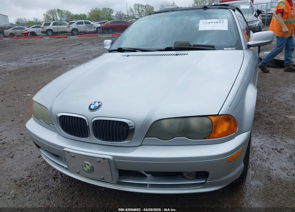 2002 BMW 325CI VIN: WBABS33462JY43617