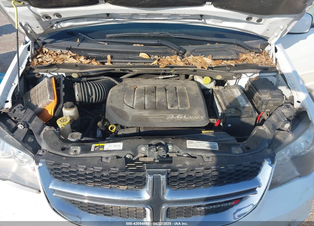 2016 DODGE GRAND CARAVAN SXT VIN: 2C4RDGCG6GR204783