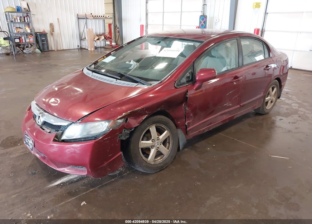 2010 HONDA CIVIC VIN: 2HGFA1F57AH525331