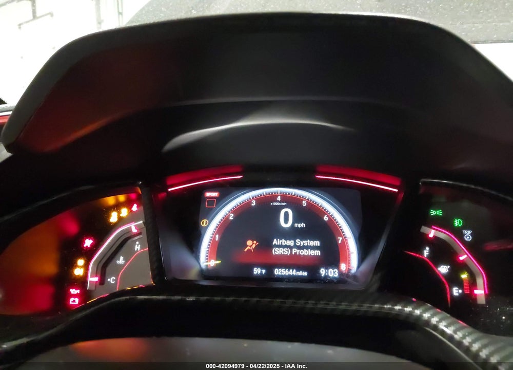 2019 HONDA CIVIC TYPE-R TOURING VIN: SHHFK8G73KU203845