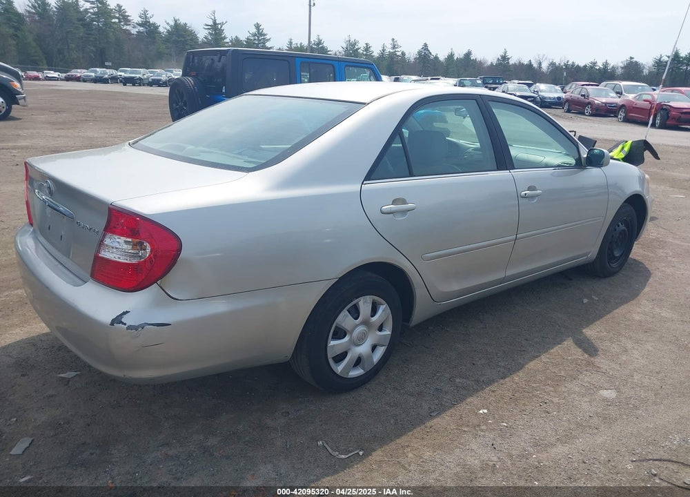 2004 TOYOTA CAMRY LE VIN: 4T1BE32K94U928118