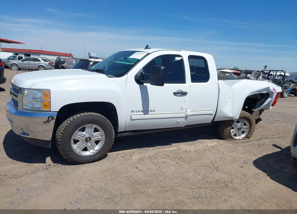 2012 CHEVROLET SILVERADO 1500 LT VIN: 1GCRKSE72CZ270608