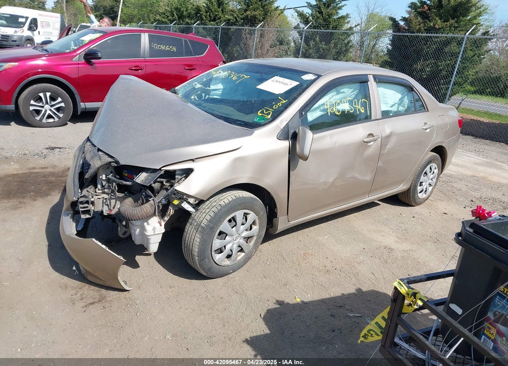 2009 TOYOTA COROLLA VIN: 1NXBU40E49Z034833