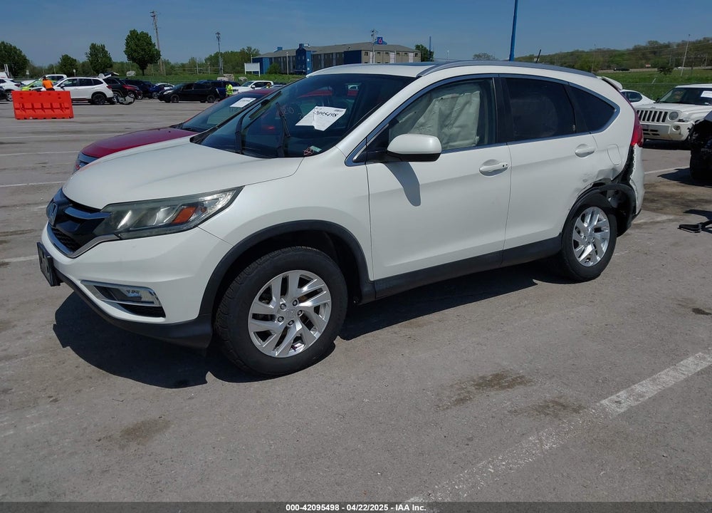 2015 HONDA CR-V EX-L VIN: 5J6RM4H76FL019674