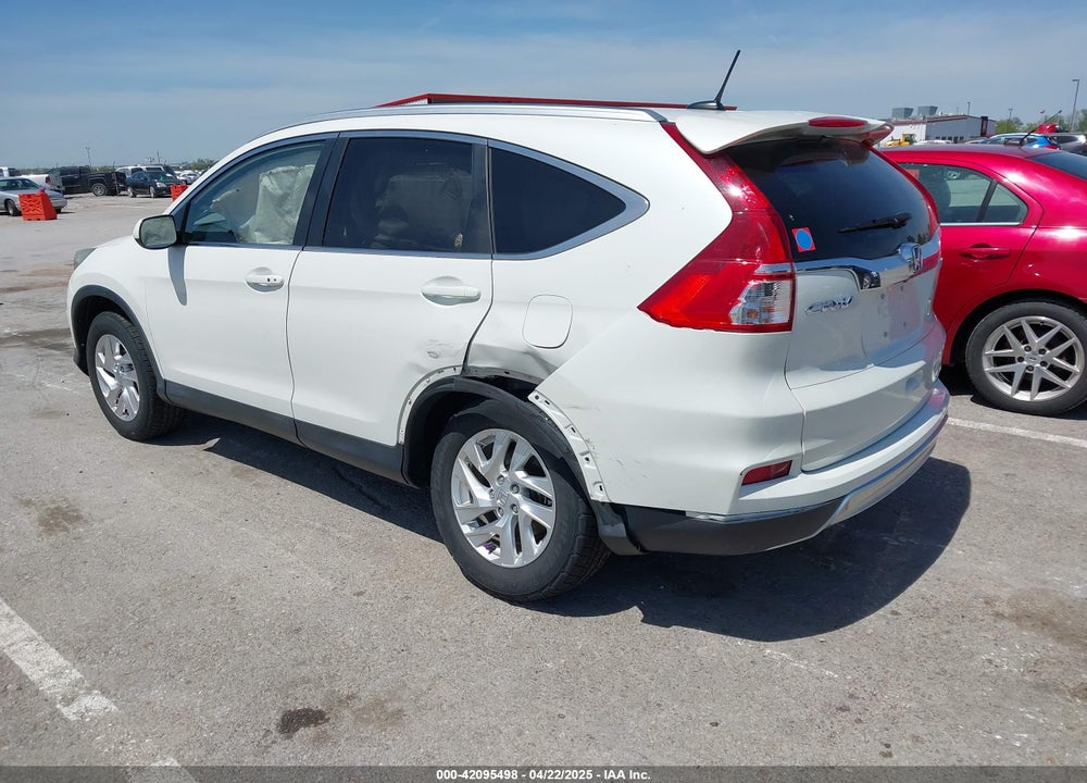 2015 HONDA CR-V EX-L VIN: 5J6RM4H76FL019674
