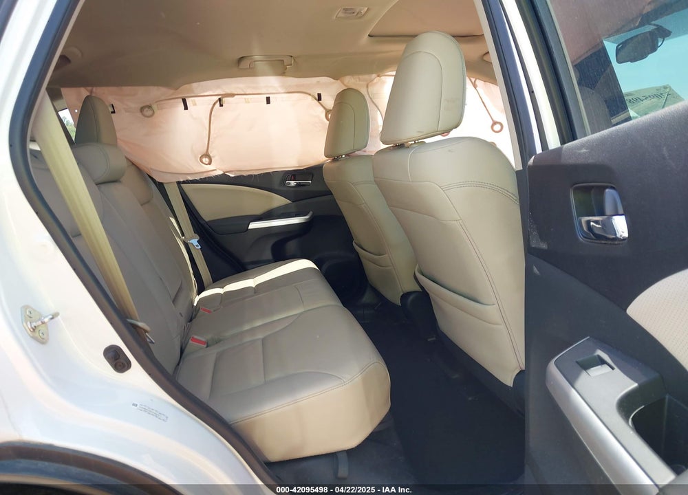 2015 HONDA CR-V EX-L VIN: 5J6RM4H76FL019674