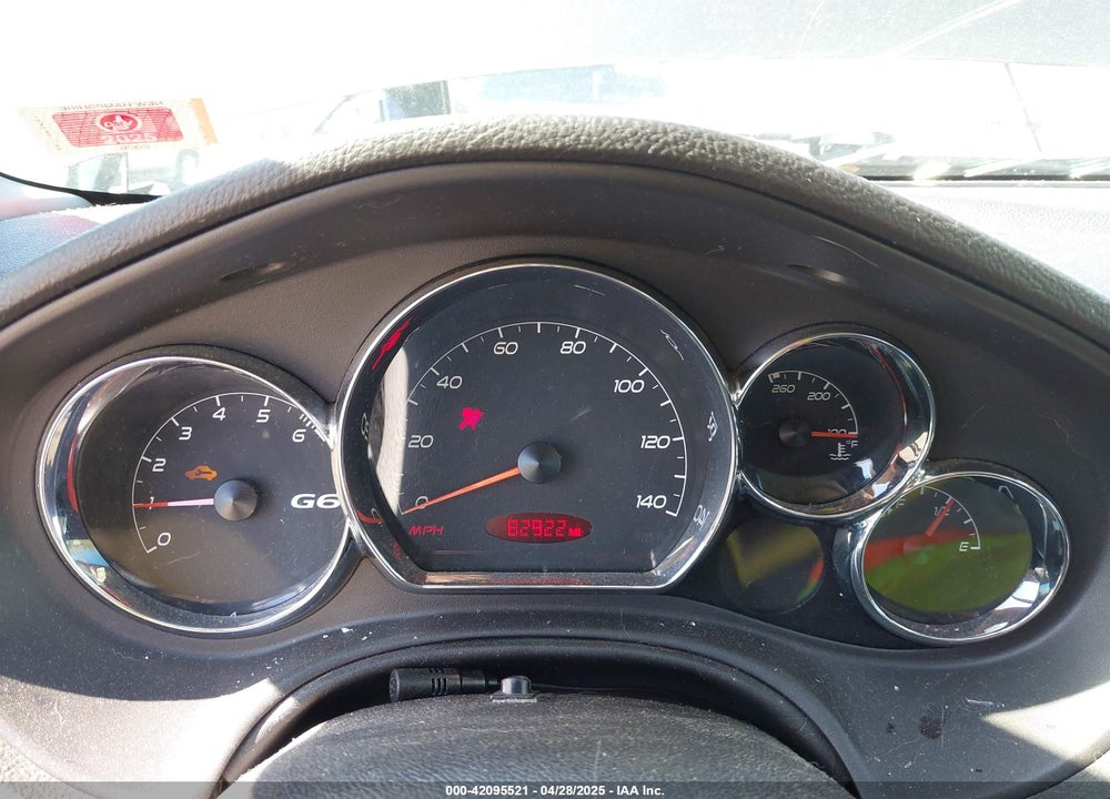 2005 PONTIAC G6 VIN: 1G2ZG528254142681