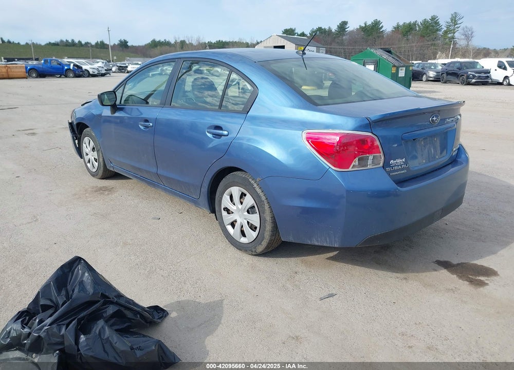 2015 SUBARU IMPREZA VIN: JF1GJAA61FG018050