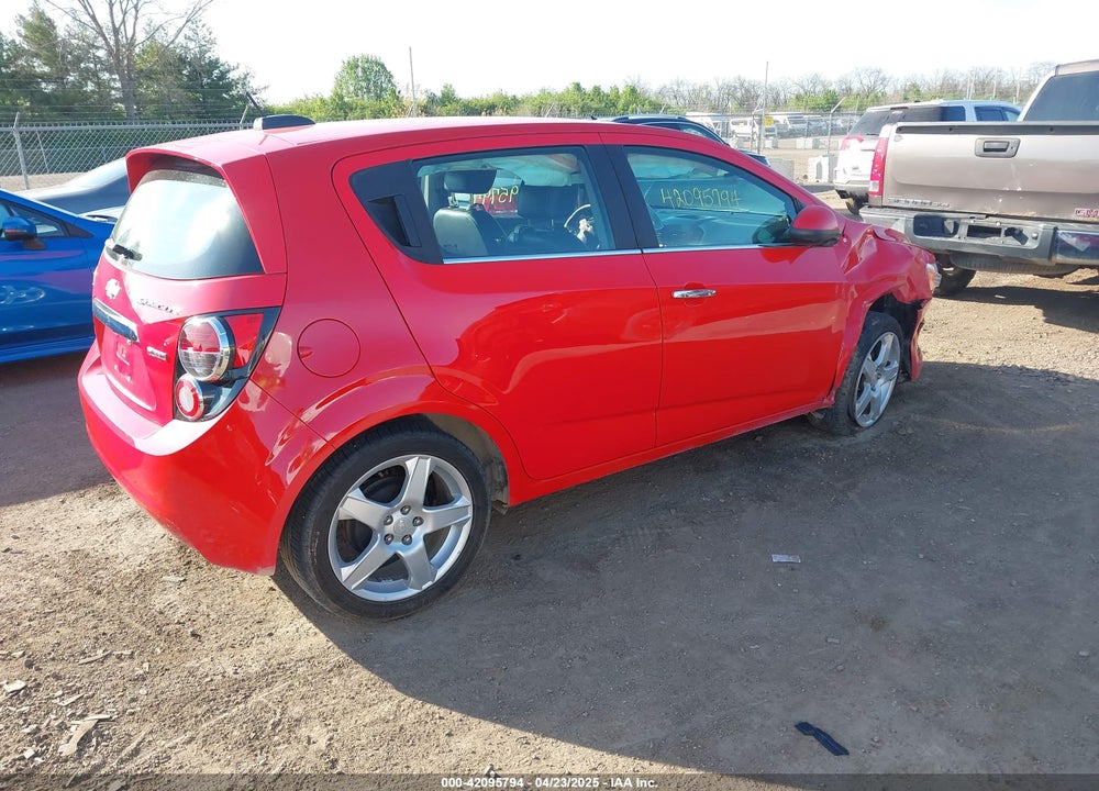 2015 CHEVROLET SONIC VIN: 1G1JE6SB1F4143993