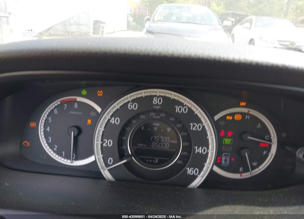 2013 HONDA ACCORD EX-L VIN: 1HGCR2F8XDA040096