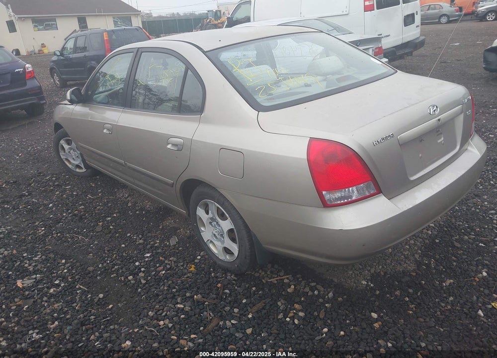 2001 HYUNDAI ELANTRA GLS VIN: KMHDN45D71U080537