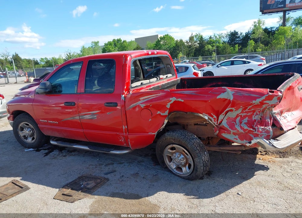 2003 DODGE RAM 2500 SLT/LARAMIE/ST VIN: 3D7KA28693G753624