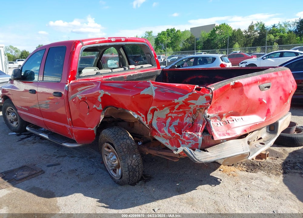 2003 DODGE RAM 2500 SLT/LARAMIE/ST VIN: 3D7KA28693G753624