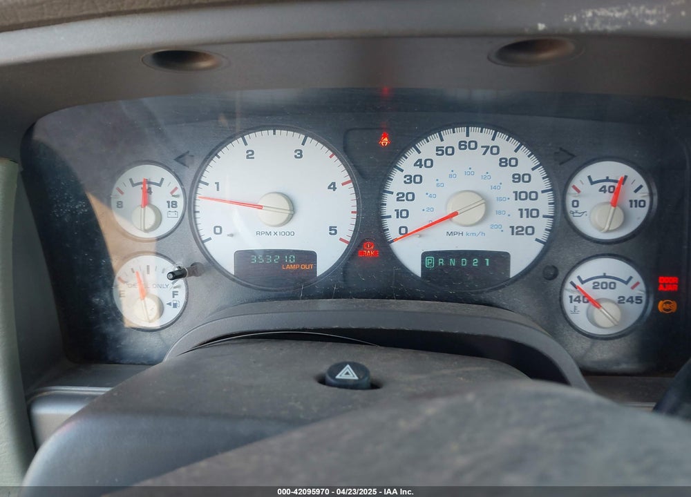 2003 DODGE RAM 2500 SLT/LARAMIE/ST VIN: 3D7KA28693G753624