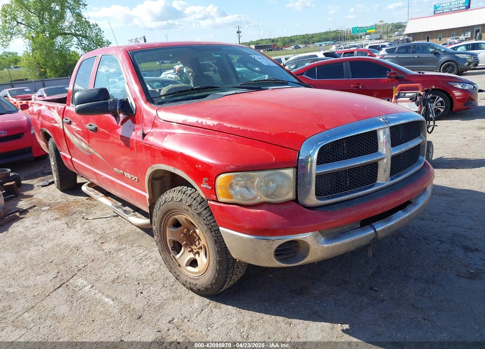 2003 DODGE RAM 2500 SLT/LARAMIE/ST VIN: 3D7KA28693G753624
