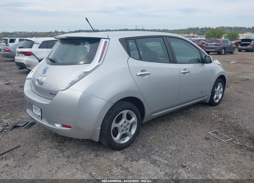 2013 NISSAN LEAF SV VIN: 1N4AZ0CPXDC409023